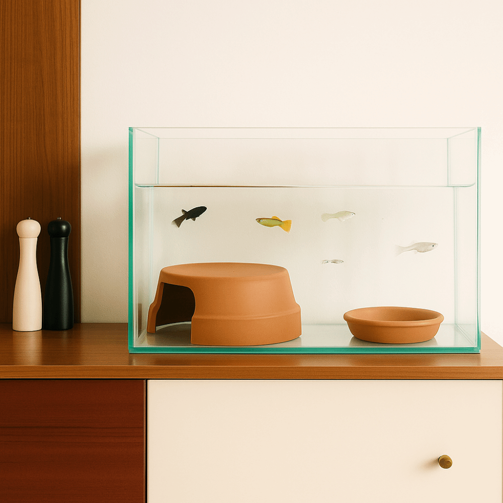 Hide Cave Ceramic - Multifunctional Ceramics Reptile Hide Box Decorative