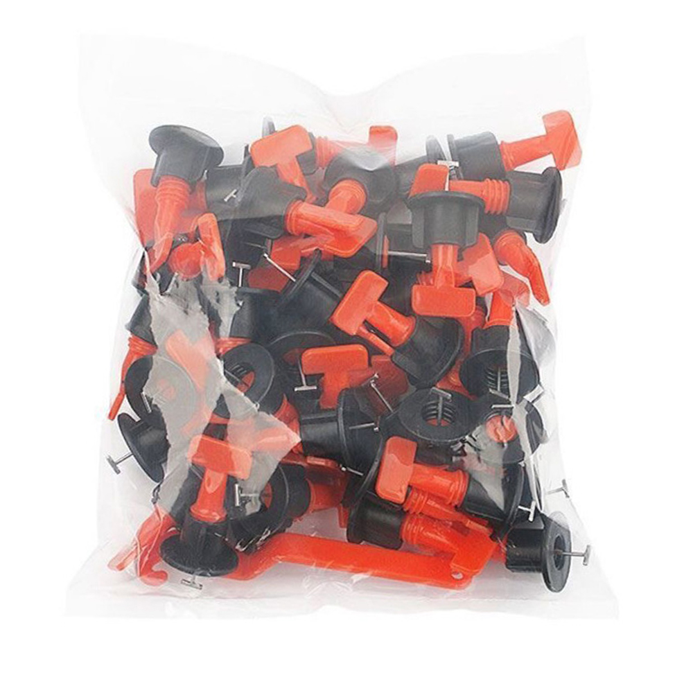 Ceramic Tile Floor - 51Pcs Floor Tile Leveling System Clips