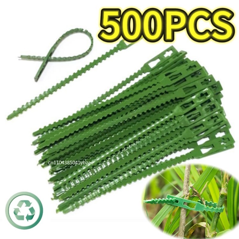 Vine Climbing Plastic - 50-1000pcs Adjustable Plastic Plant Cable Ties