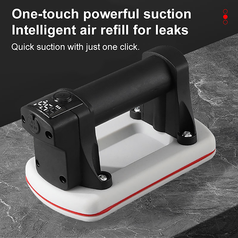 Ceramic Tile Floor - Intelligent Electric Suction Cup Double-layered Rubber