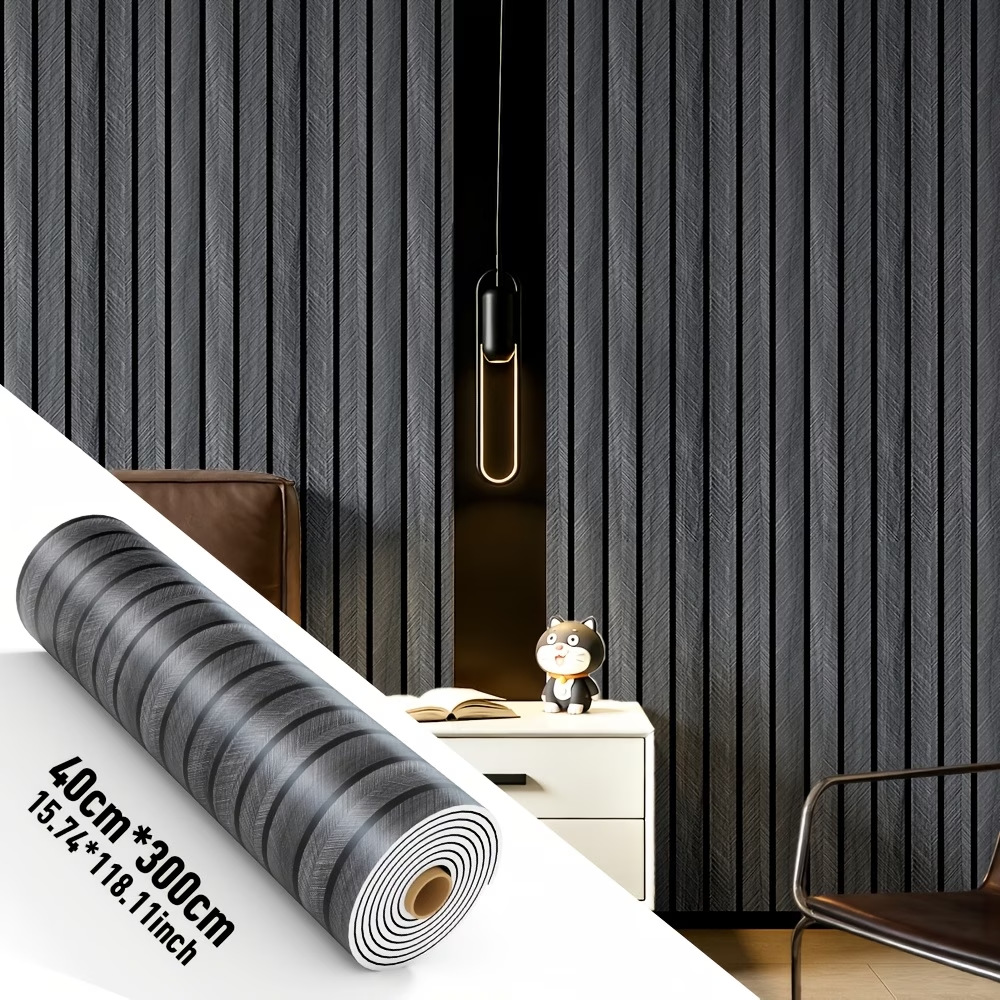 Pvc Panel Background - Self-Adhesive Wood Grain Wall Panels, Waterproof