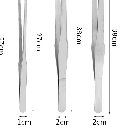 Feeding Tong Stainless - Stainless Steel Reptile Feeding Tongs With