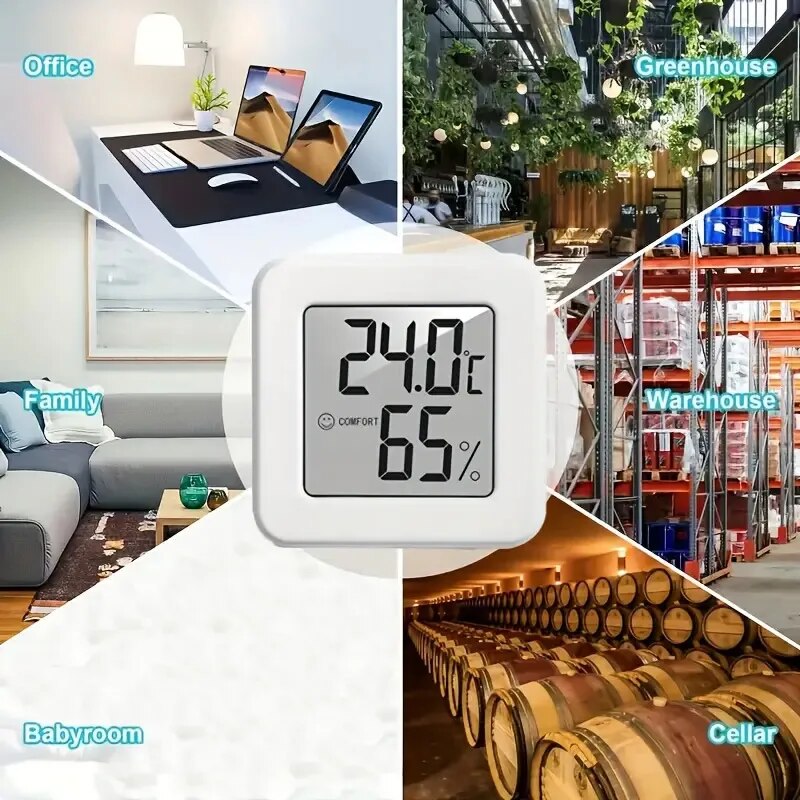 Digital Hygrometer Probe - Digital Hygrometer Thermometer Indoor Thermometer Temperature