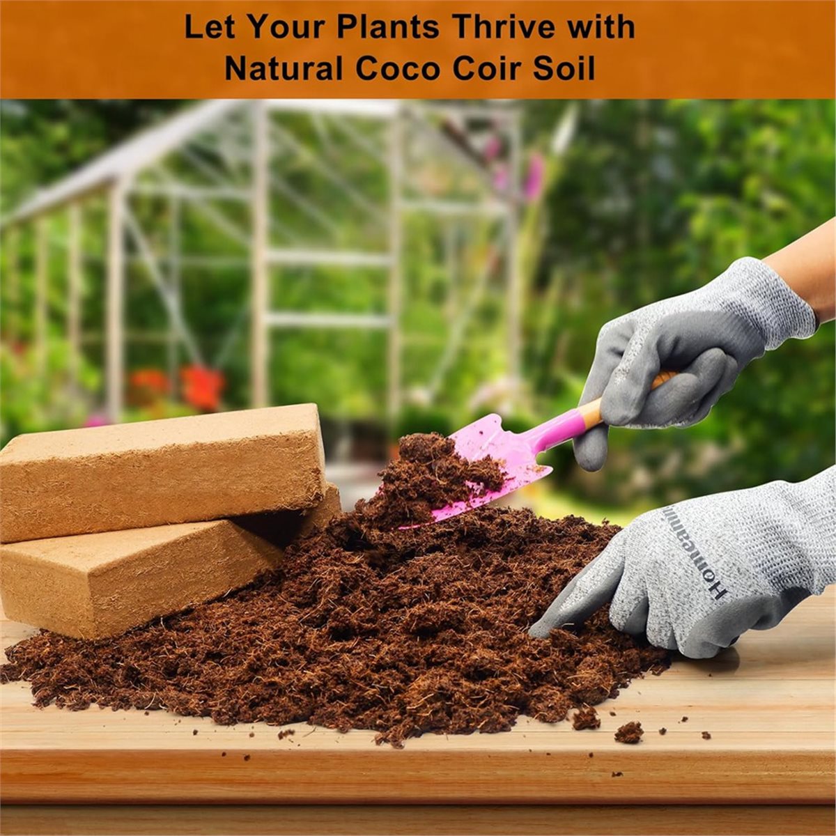 Substrate Coconut Fiber - 【STABLE QUALITY】3 Pack Bricks, for Plants,
