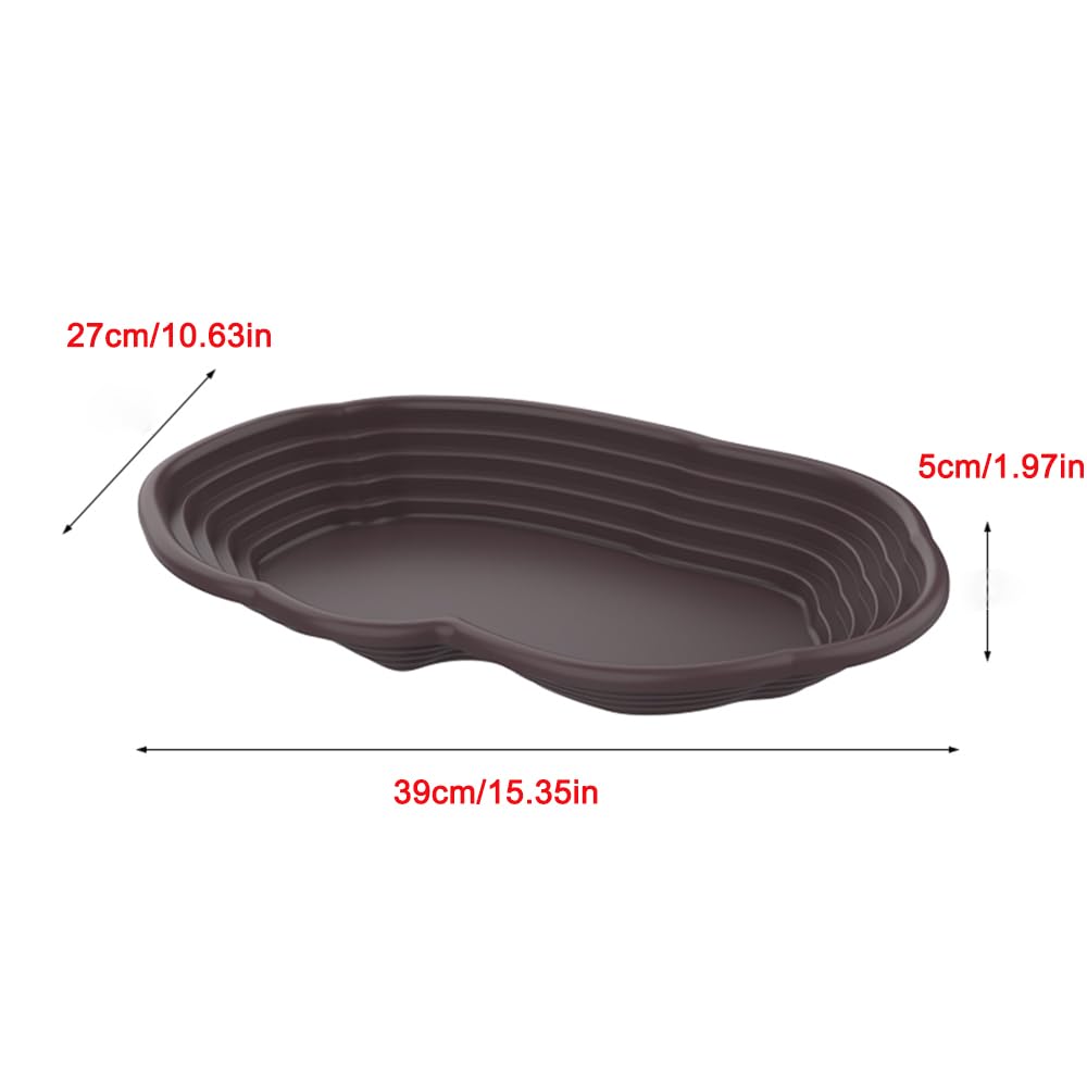 Water Dish Reptile - Reptile Bathing Dish Amphibians Habitat Reptile