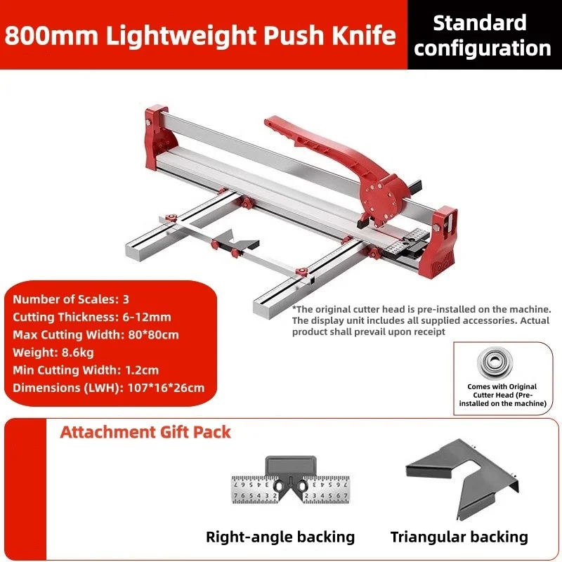 Ceramic Tile Floor - Heavy Duty Manual Tile Cutter Foldable