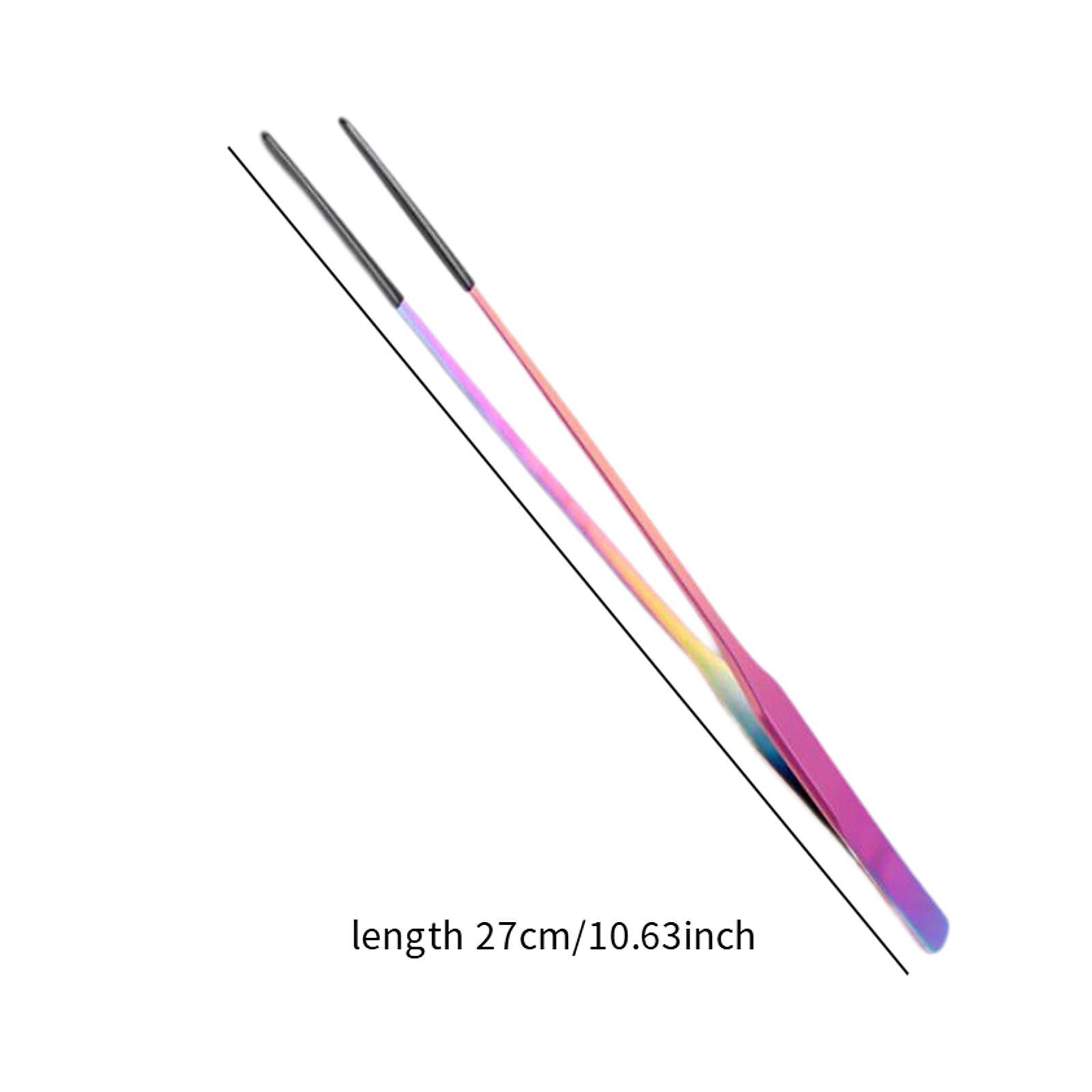 Feeding Tong Stainless - Reptile Feeder Tongs Soft Silicone Tip