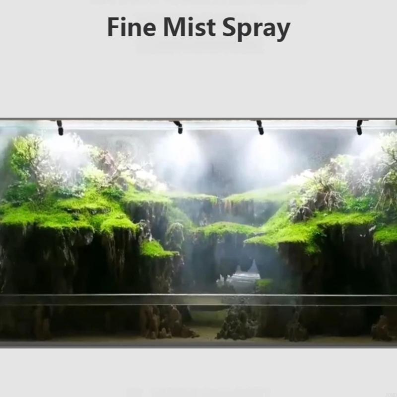 Misting Nozzle Reptile - Dense Double Head Enclosure Reptiles Fog