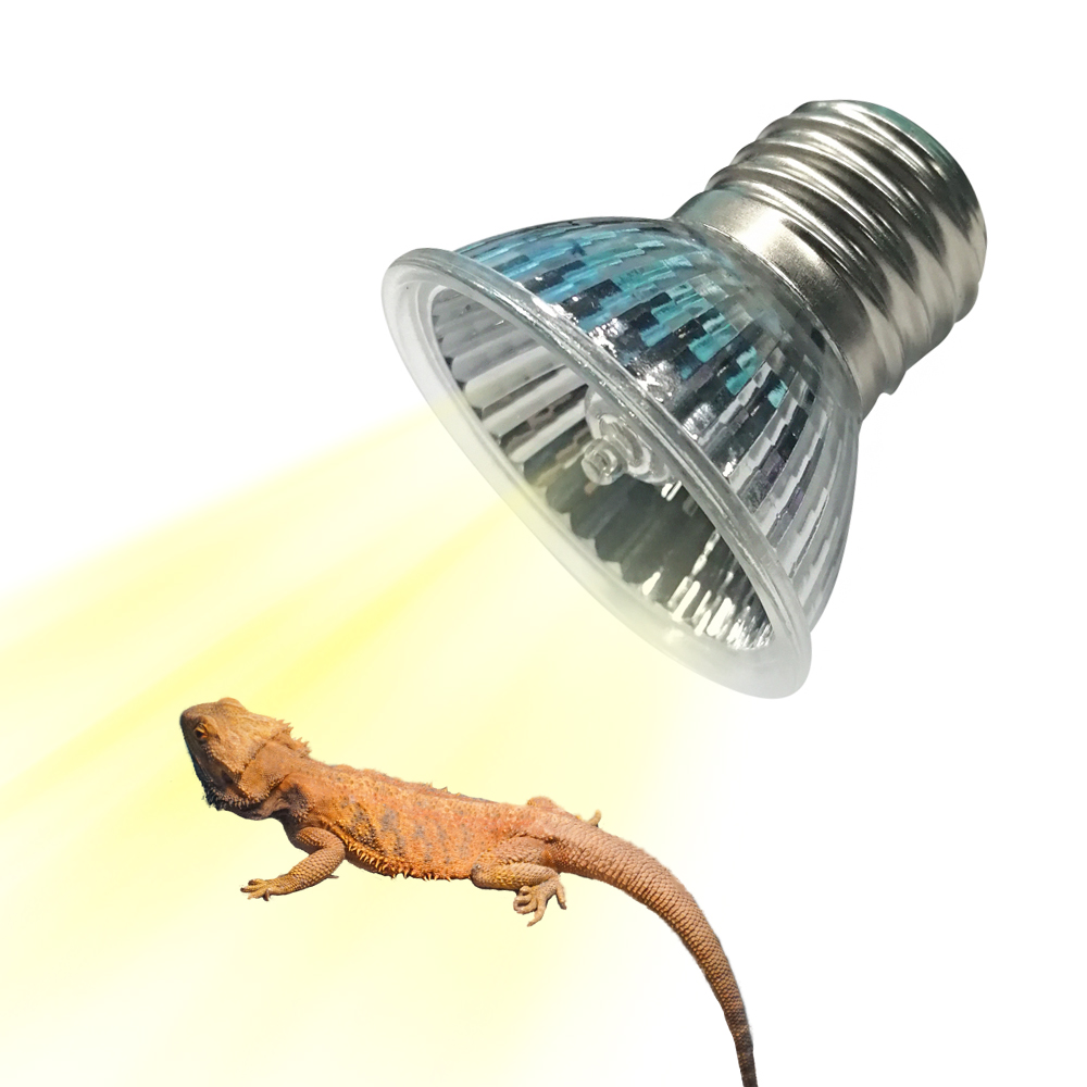 Calcium Powder Reptile - 25W/75W/100W Full Spectrum UVAUVB Heating Lamp