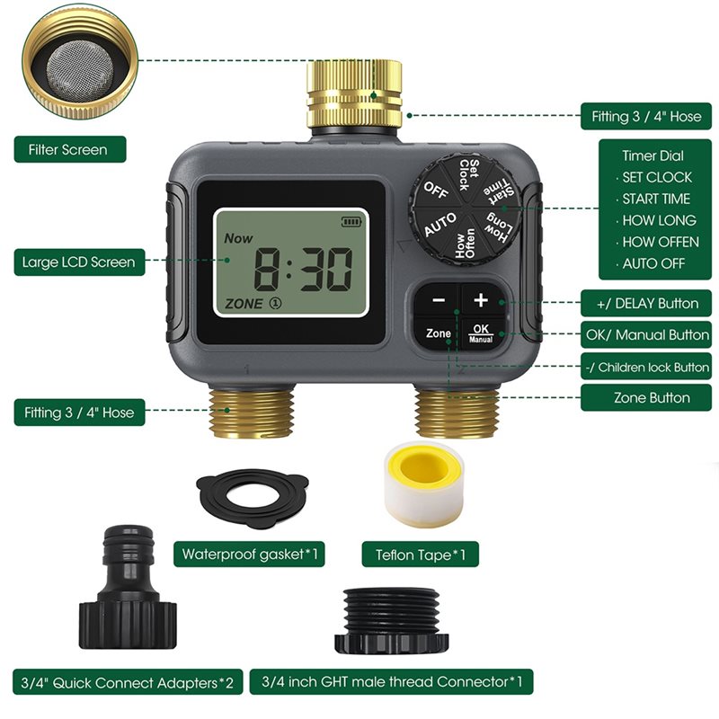 AY14 -Dual Outlets Automatic I - Timer Dual Outlet review and price