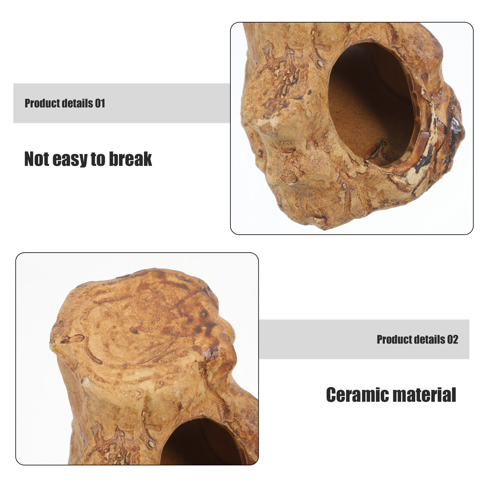 Premium Ceramic Aquarium Caves - Hide Cave Ceramic review and price
