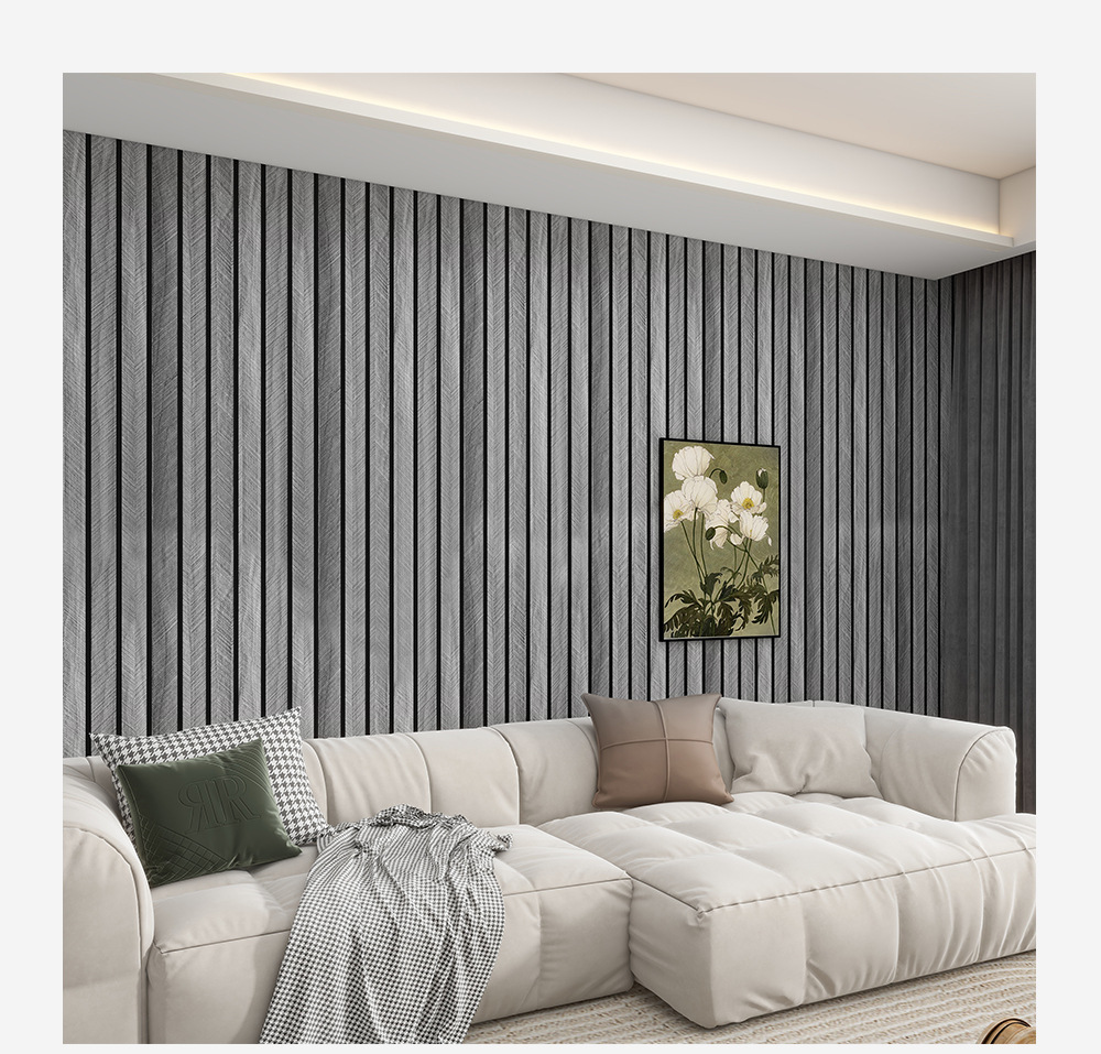 Self-Adhesive Wood Grain Wall  - Pvc Panel Background review and price