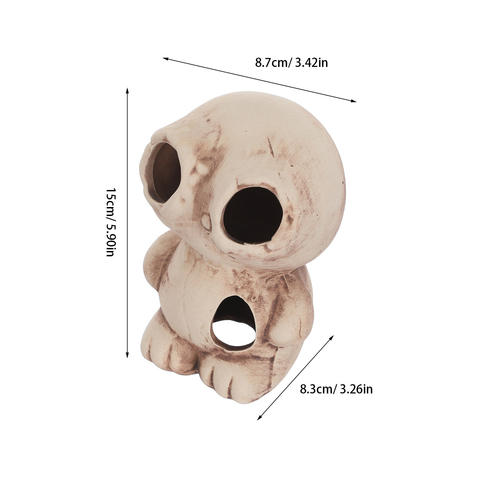 Aquarium Shrimp Shelter House  - Hide Cave Ceramic review and price