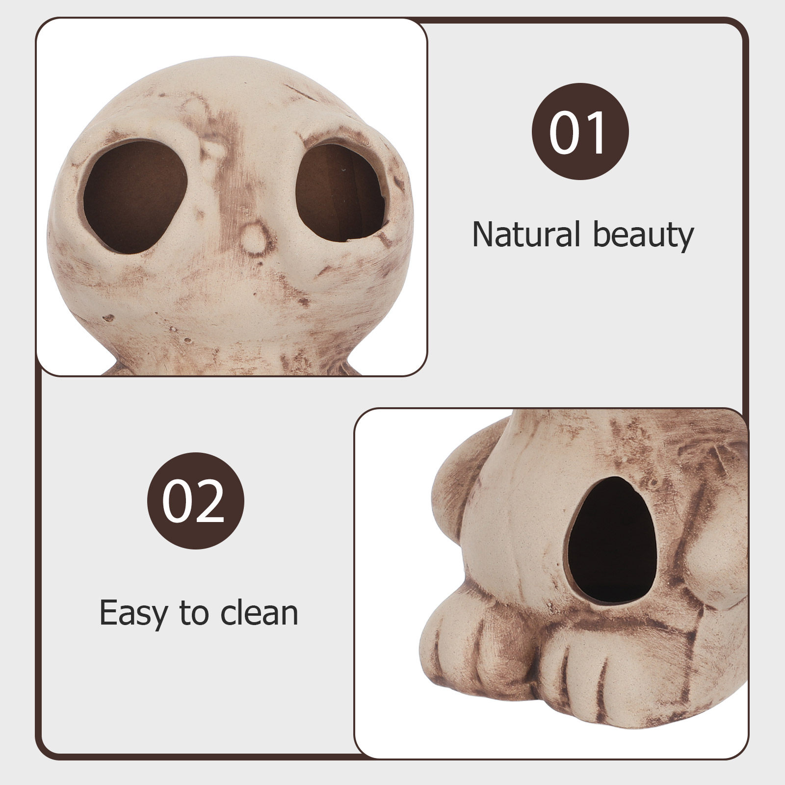 Aquarium Shrimp Shelter House  - Hide Cave Ceramic review and price