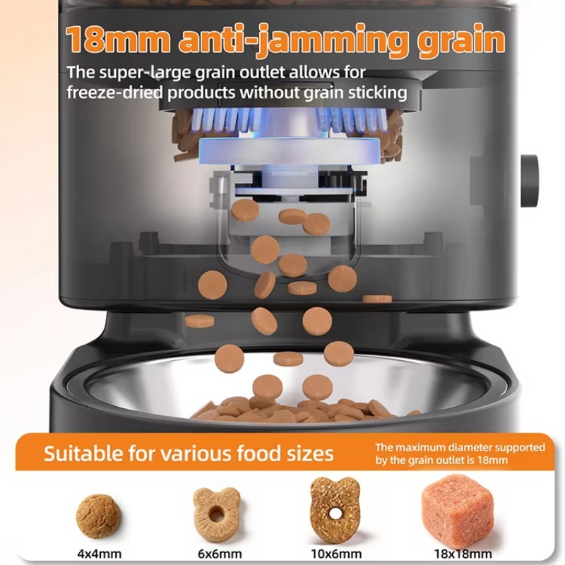 Automatic Pet Feeder Smart Cat - Timer Dual Outlet review and price