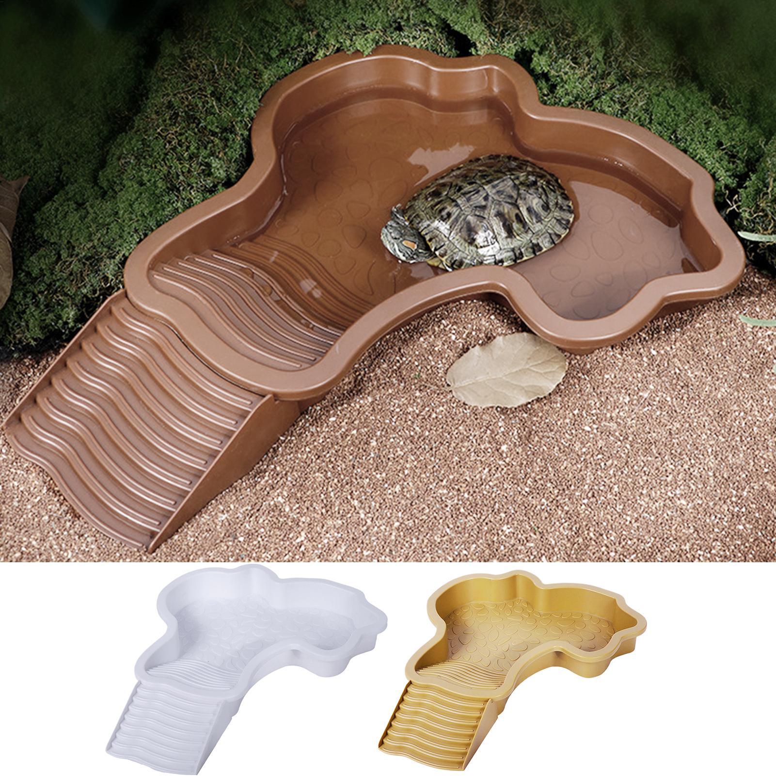 Reptile Bathing Pool with Ramp - Water Dish Reptile review and price