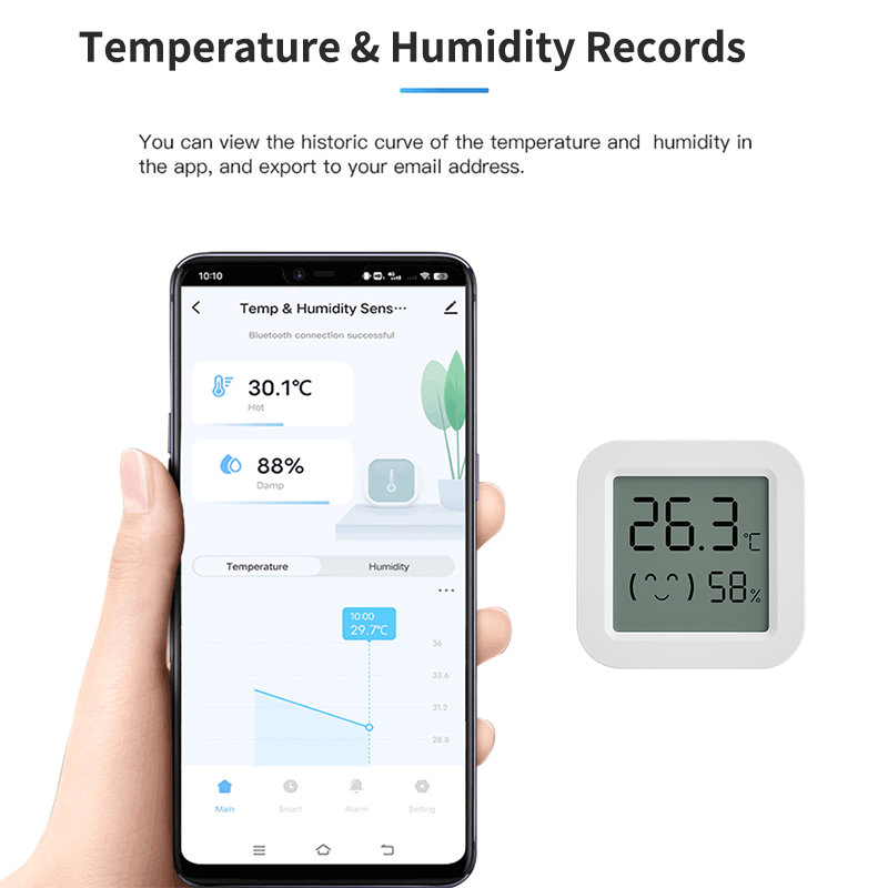 Tuya Temperature Humidity Sens - Digital Hygrometer Probe review and price