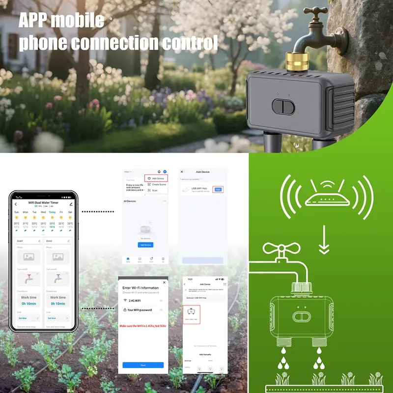 WAP01 WiFi APP Control Dual Ho - Timer Dual Outlet review and price