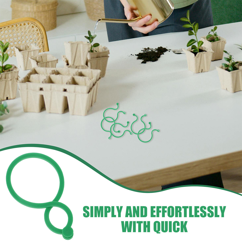 200Pcs Garden Plant Clips ABS  - Vine Climbing Plastic review and price