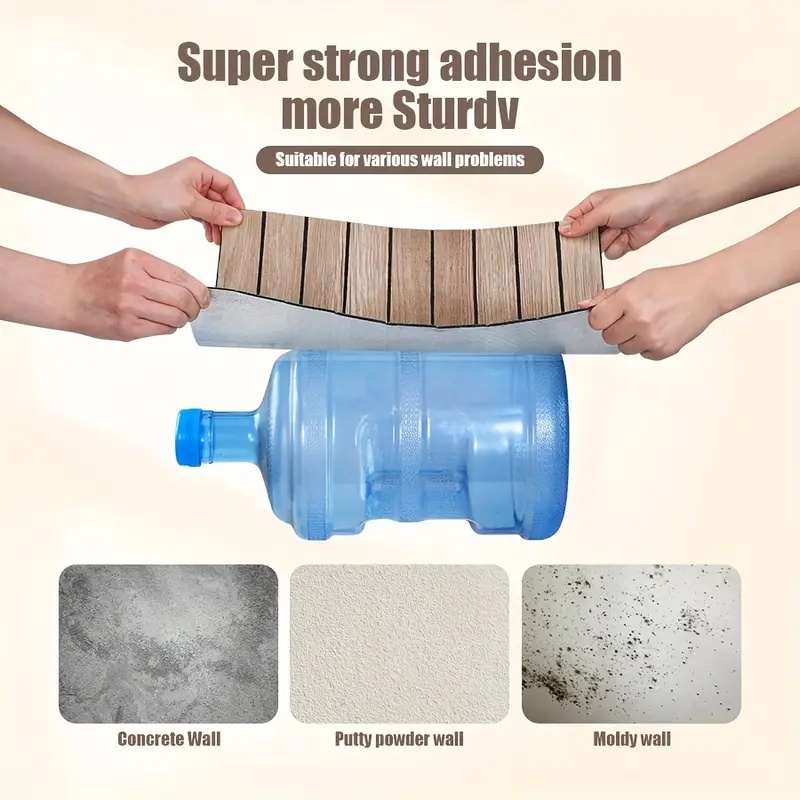 Self Adhesive Waterproof 3D Wa - Pvc Panel Background review and price