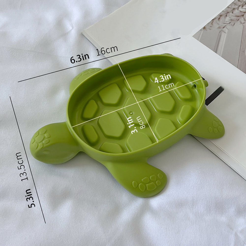Turtle Drain Soap Box  Cartoon - Water Dish Reptile review and price