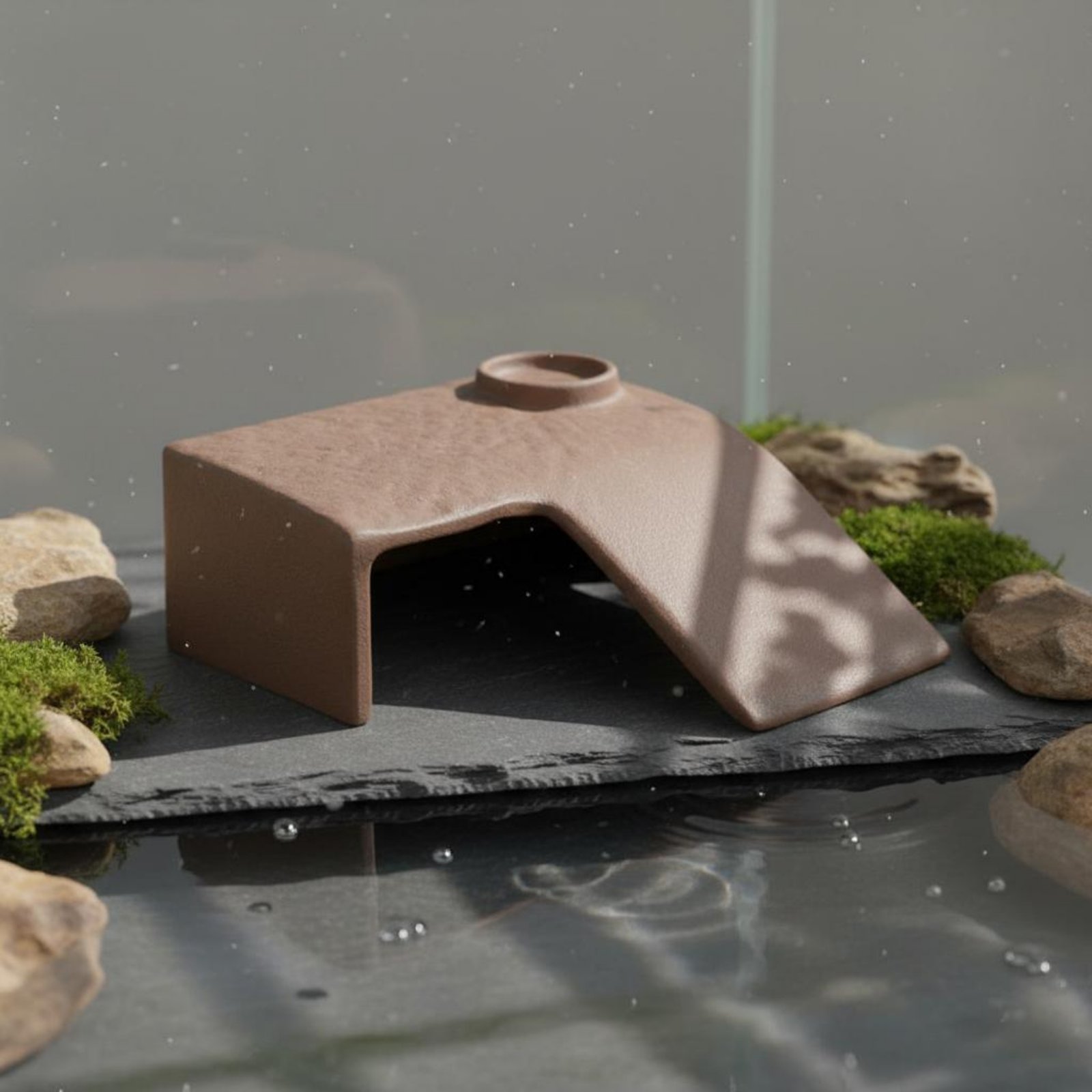 Basking Cave Platform Two-Way  - Hide Cave Ceramic review and price