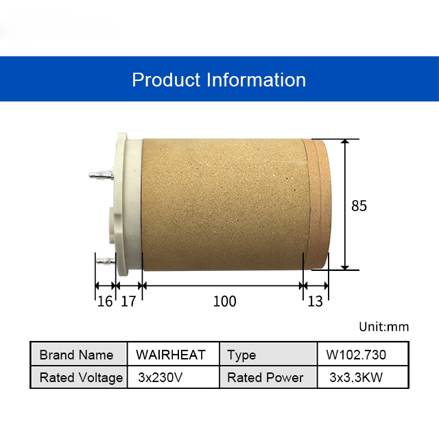 102.730 3*230V 3*3.3KW Electri - Ceramic Heat Emitter review and price