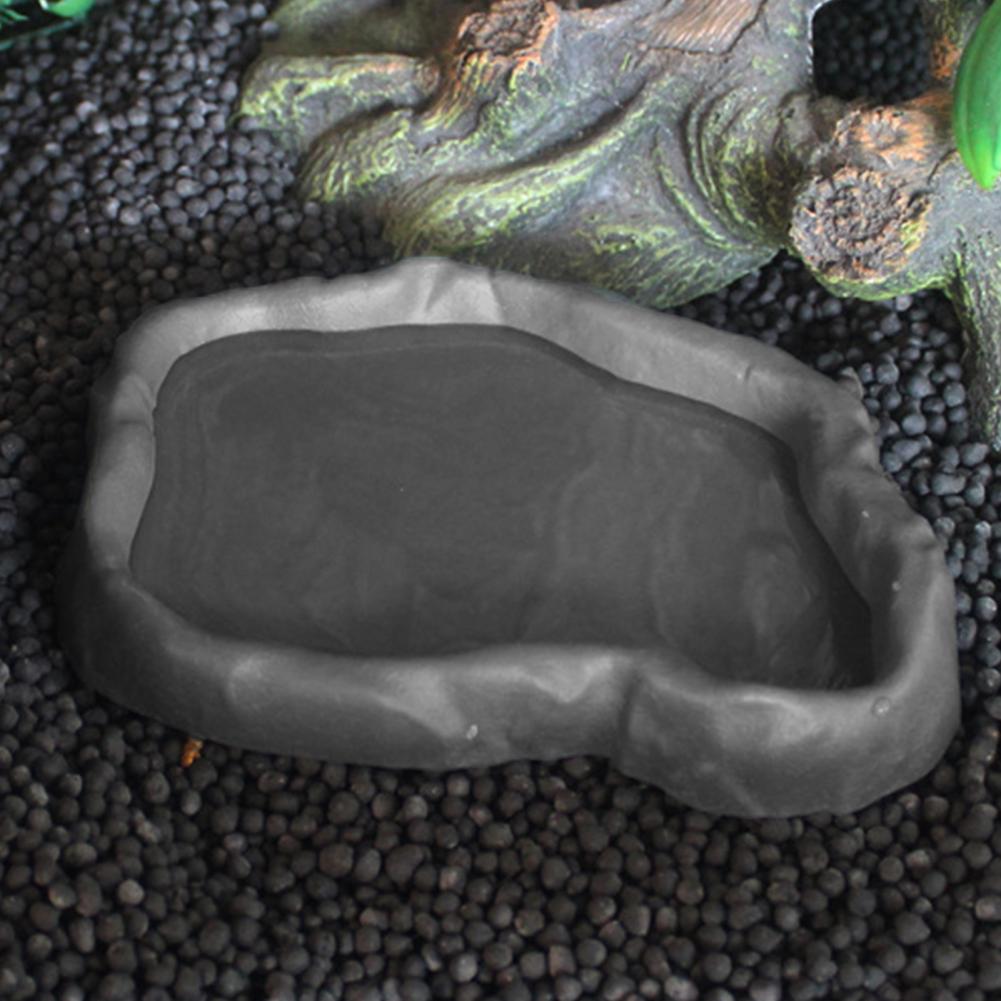 Reptile Feeder Plastic Imitati - Water Dish Reptile review and price