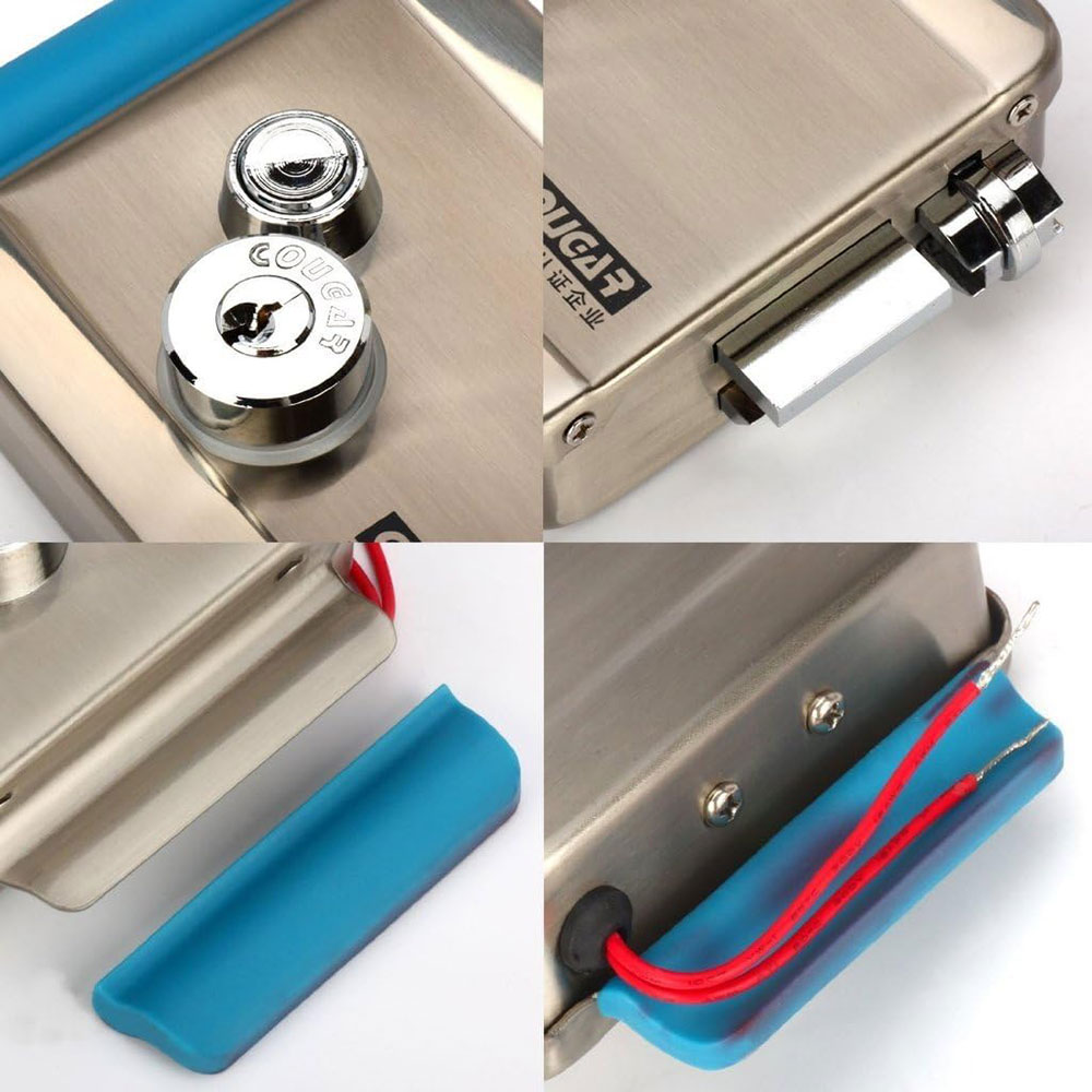 Electric Electronic Door Lock  - Glass Door Hinge review and price