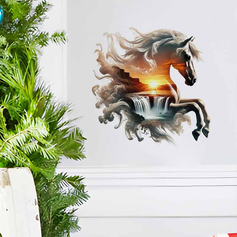 Majestic Horse Nature Stickers - Pvc Panel Background review and price
