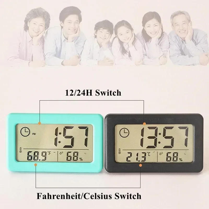 Digital Clock Alarm Clocks Bed - Digital Hygrometer Probe review and price
