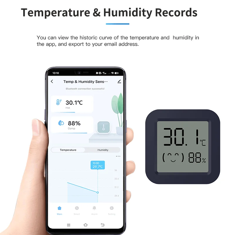 BT Temperature Humidity Sensor - Digital Hygrometer Probe review and price