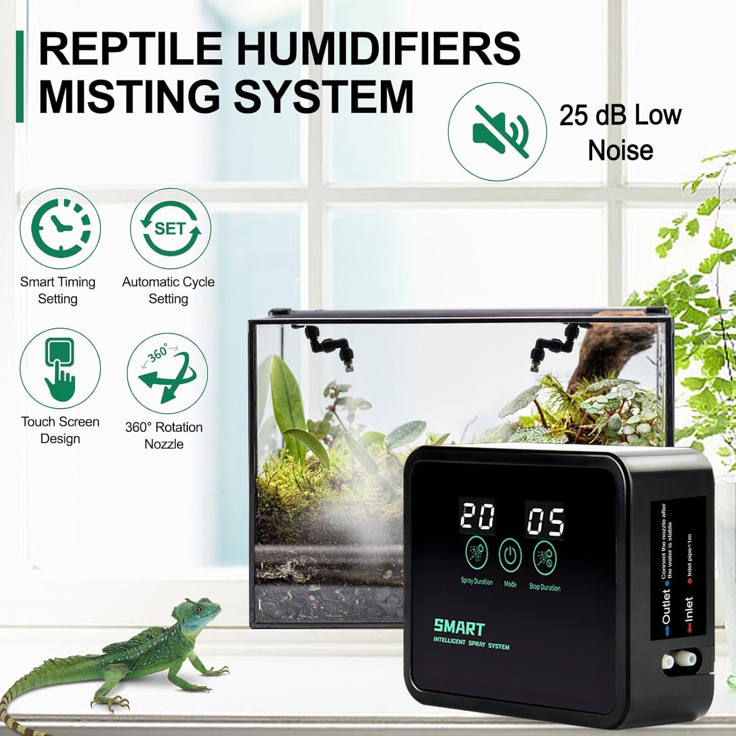 Reptile Humidifiers Smart Mist - Misting Nozzle Reptile review and price