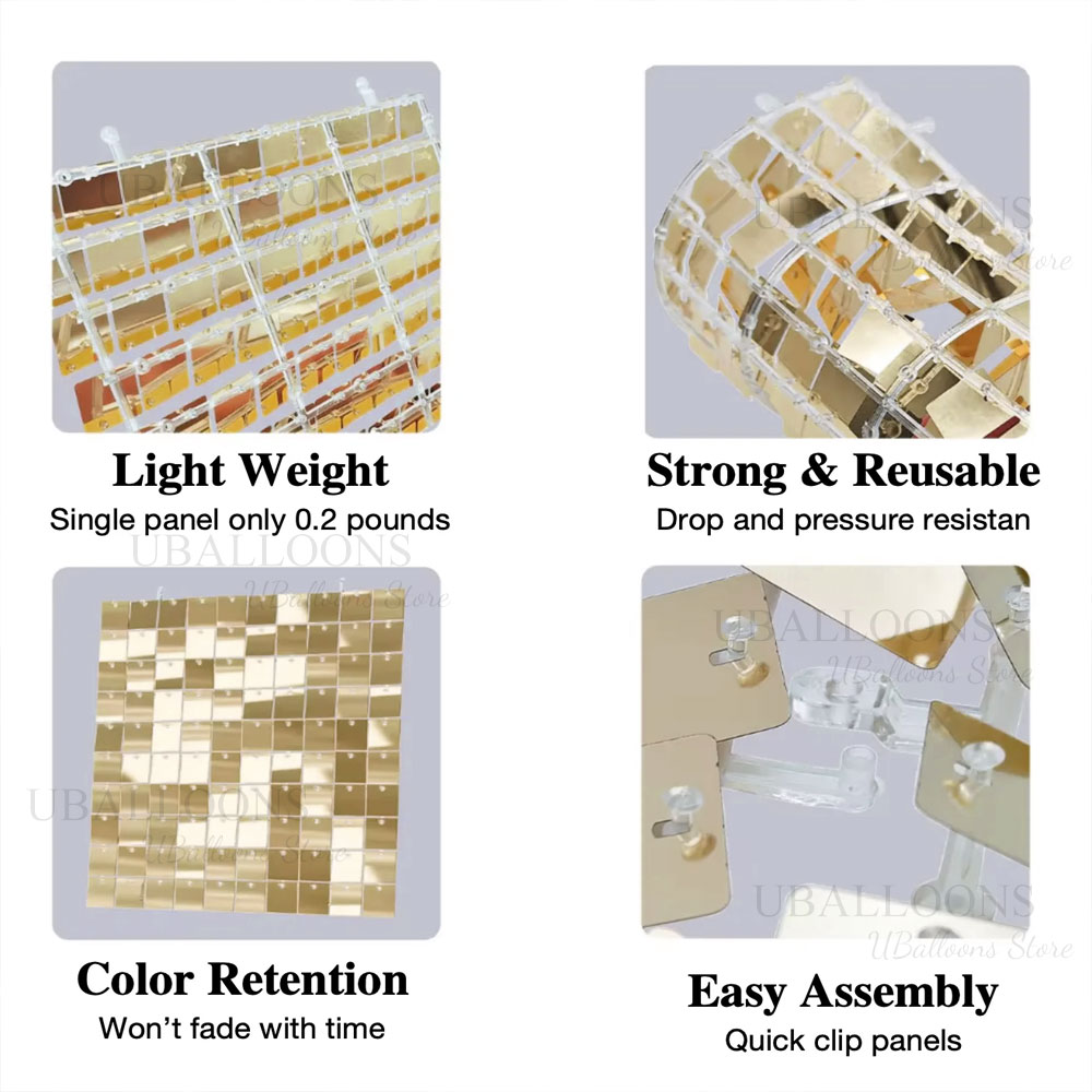Silver Sequin Wall Backdrop Pa - Pvc Panel Background review and price