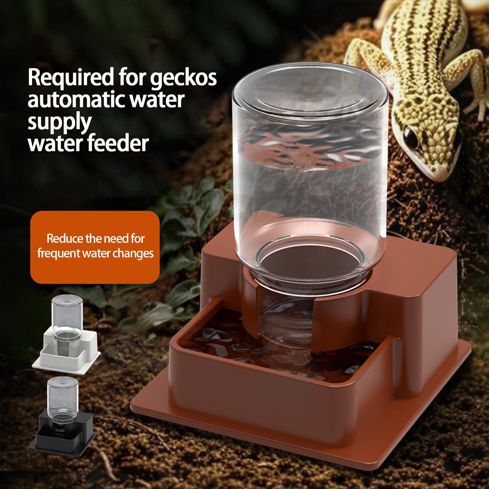 1pc Automatic Reptile Feeder A - Water Dish Reptile review and price