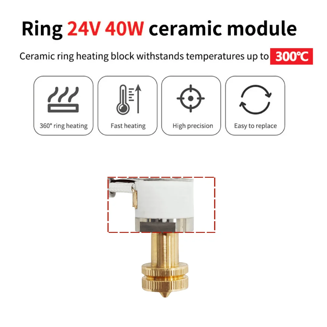 For E3D Revo Hotend Kit V6 Rad - Ceramic Heat Emitter review and price
